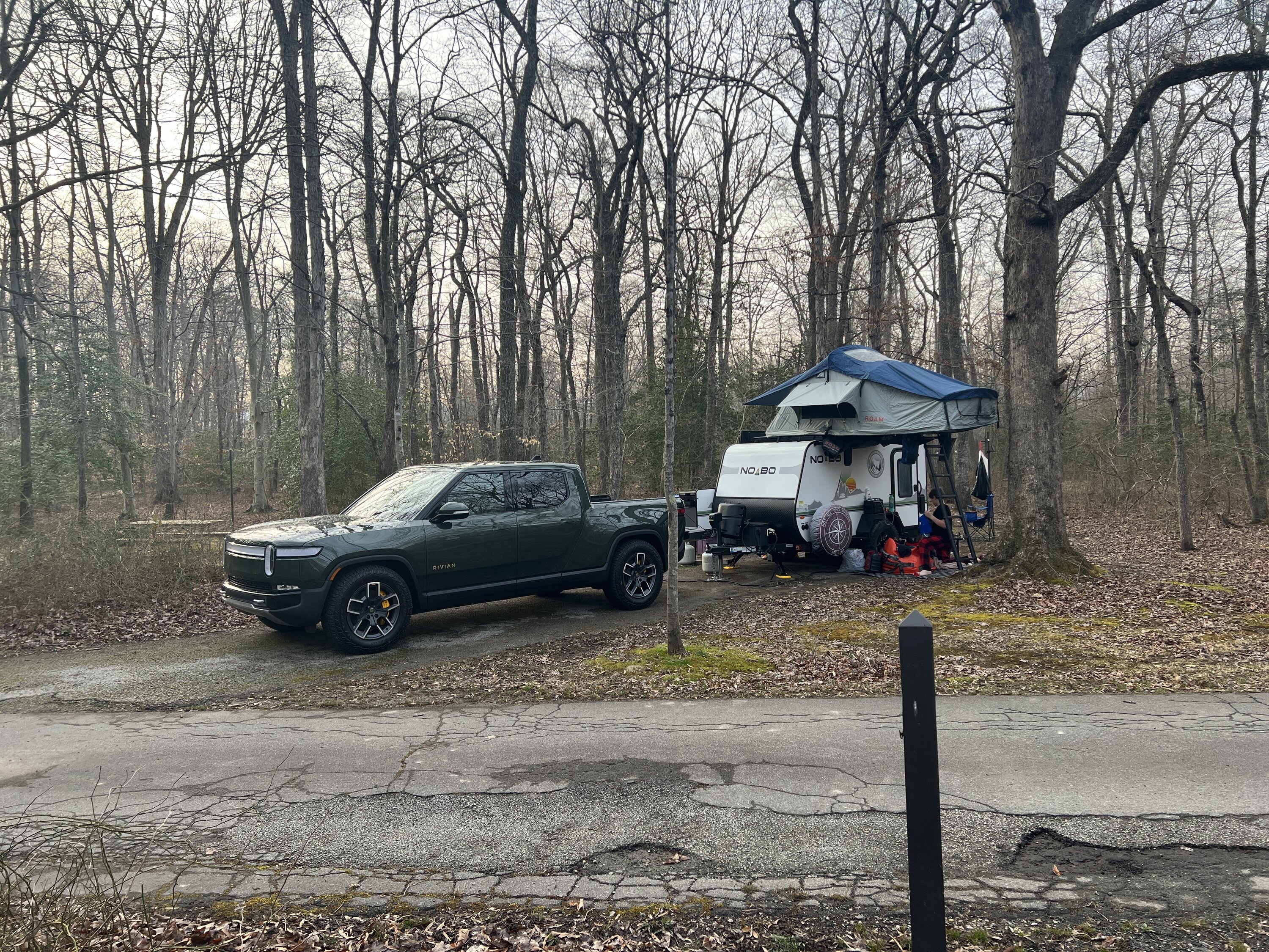 Rivian R1T R1S Towed our 3500lb camper with R1T this weekend 07A6EE39-A0D9-49A2-A258-9E6926EBE791