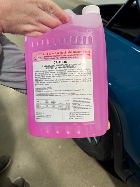 Addictive smelling wiper fluid mystery SOLVED! = Genuine Chemistry All  Season Windshield Washer Fluid, Page 6
