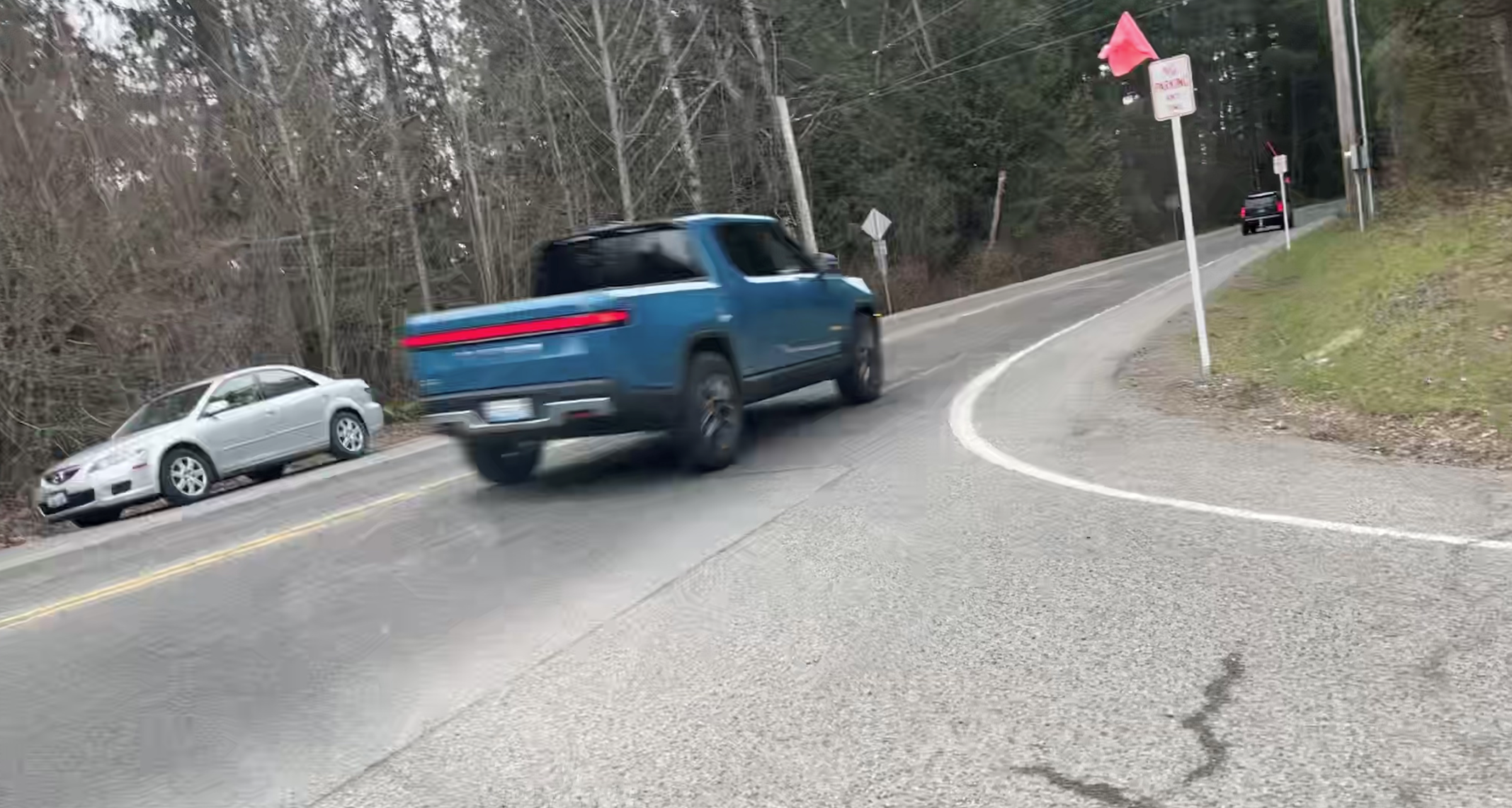 Rivian R1T R1S Rivian R1T spotted in South Seattle today! (photos, videos, impressions) 1646525932187