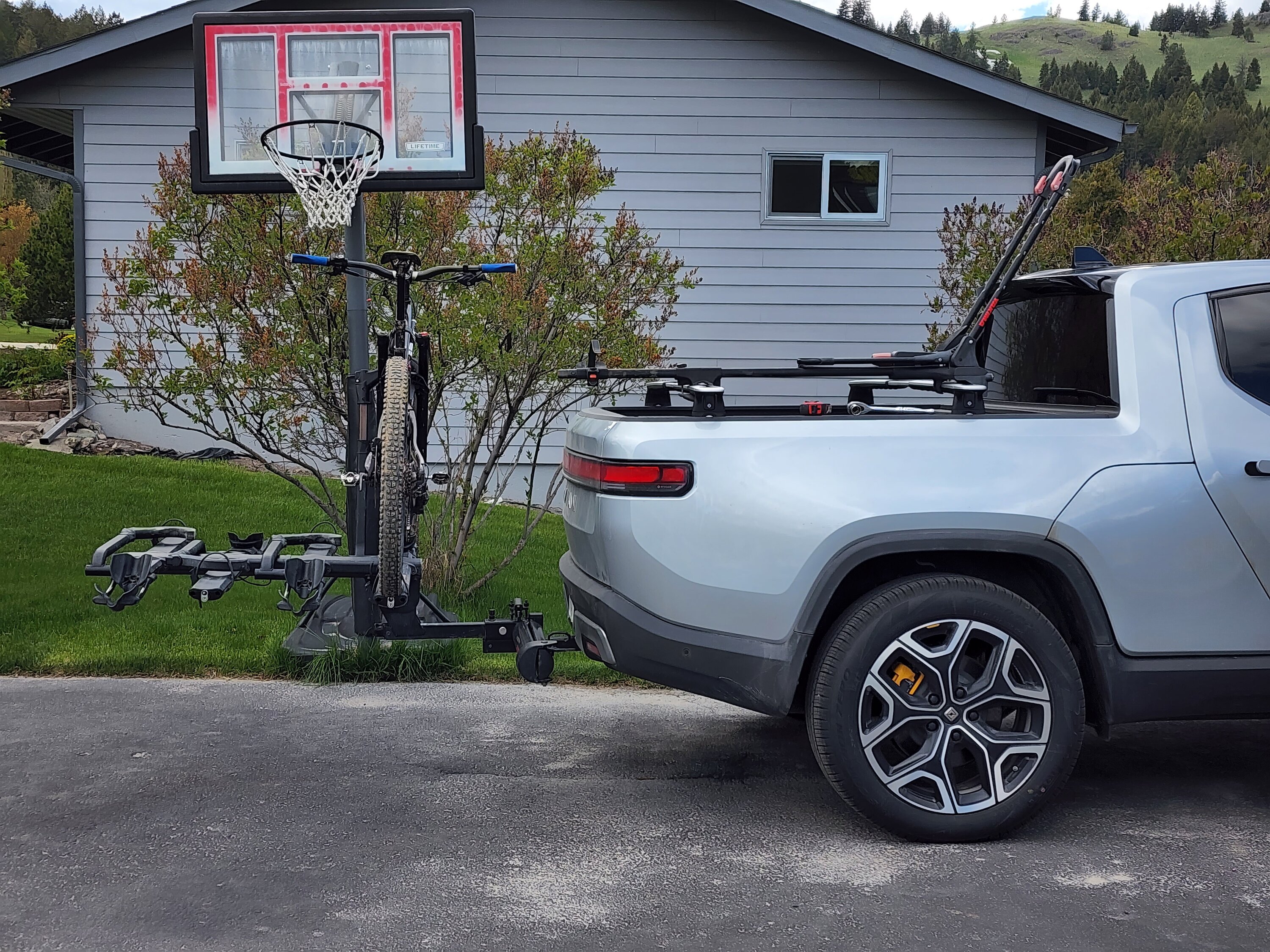 Rivian R1T R1S What do you use your R1T hitch for? (Picture Edition) 20220521_155902