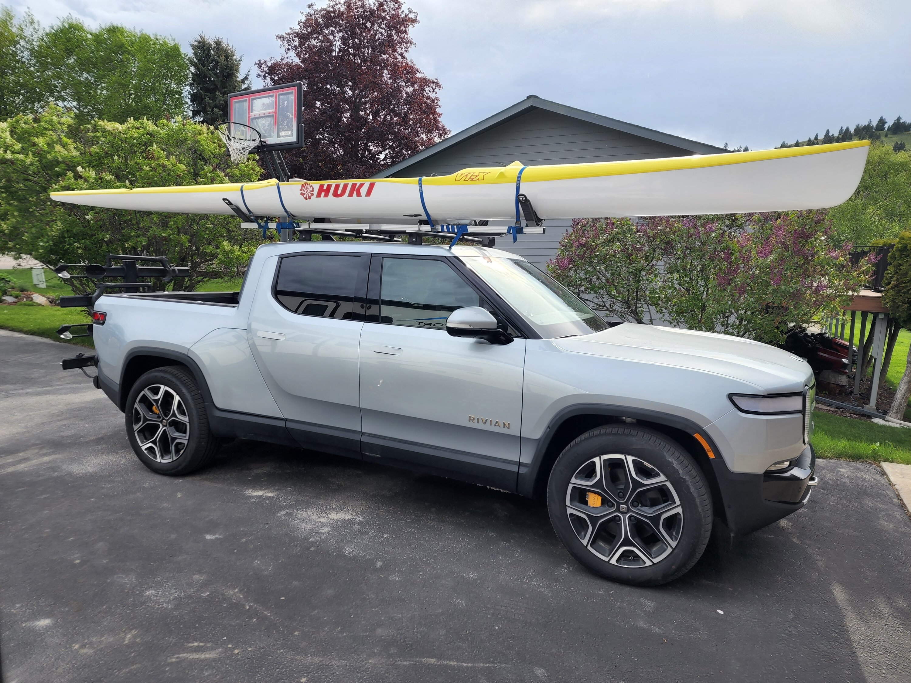 Rivian R1T R1S What do you use your R1T hitch for? (Picture Edition) 20220529_182010