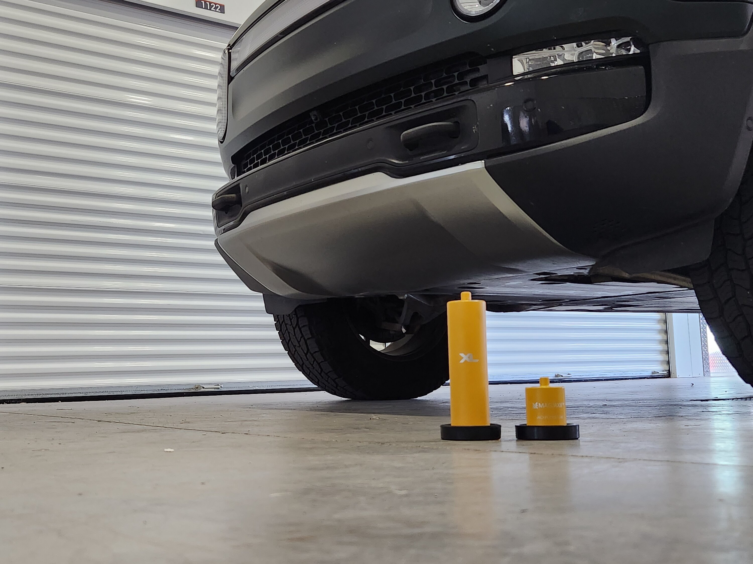 Rivian R1T R1S New Product: XL by JackPucks.com - High Lift Magnetic Jack Puck 20231007_081446