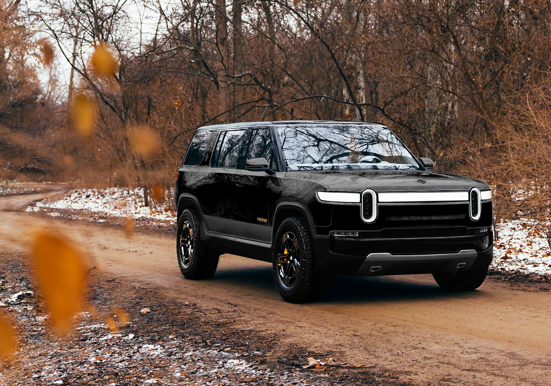 Rivian R1T R1S Unofficial color thread for R1S (with renderings) Black-Rivian-R1S-SUV