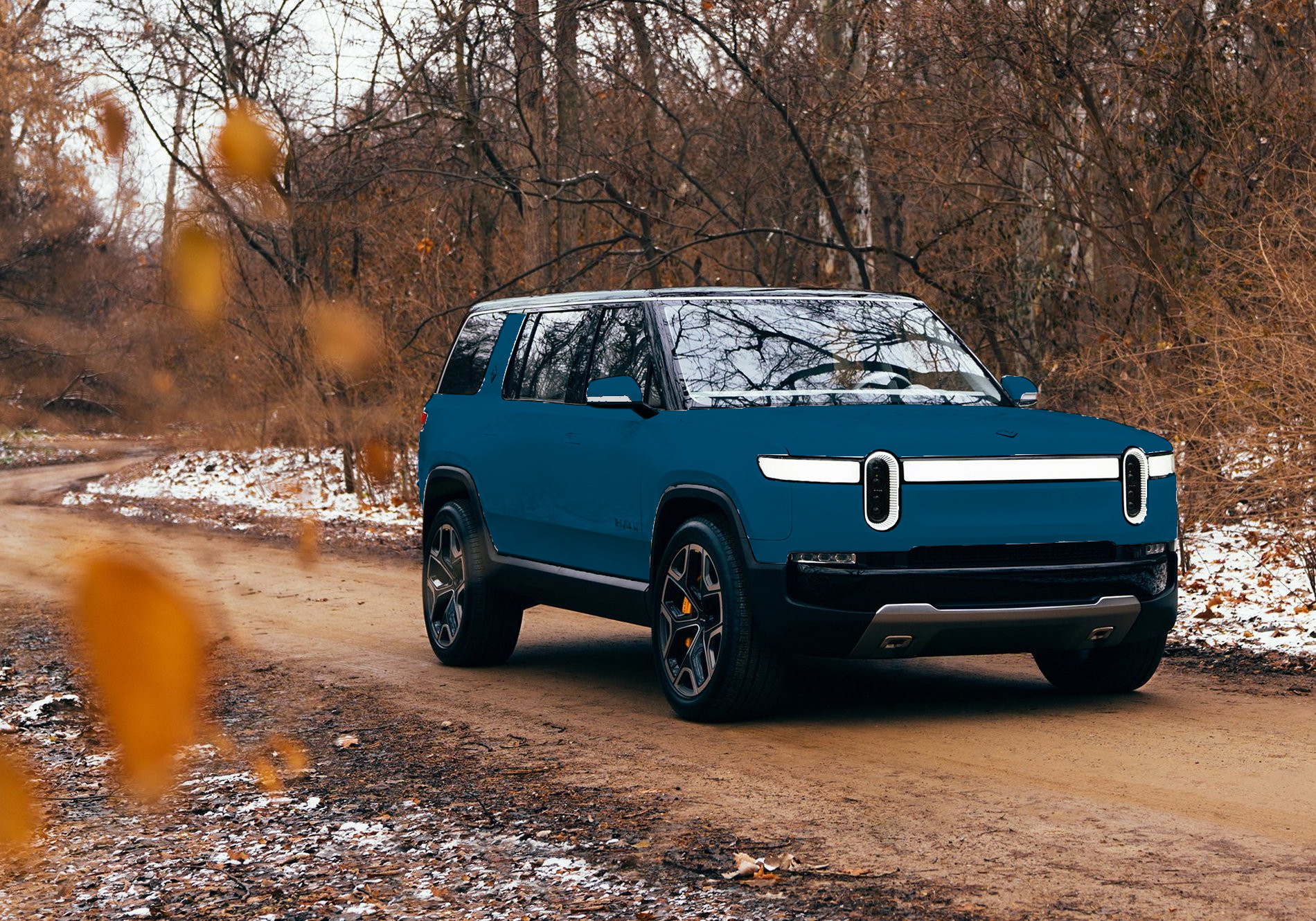 Rivian R1T R1S Unofficial color thread for R1S (with renderings) blue3-rivian-r1s-suv