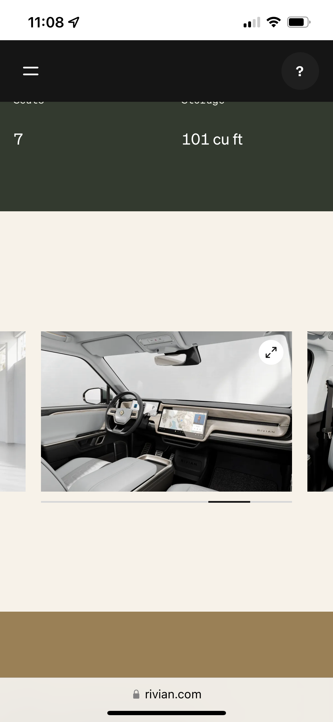Rivian R1T R1S [Update: Official look at new OC interior w/ dark-stained ash wood] Ocean Coast with BM wood trim are shipping soon according to service center guide FE7B423B-E473-4F2F-BCB3-6CA521B41572