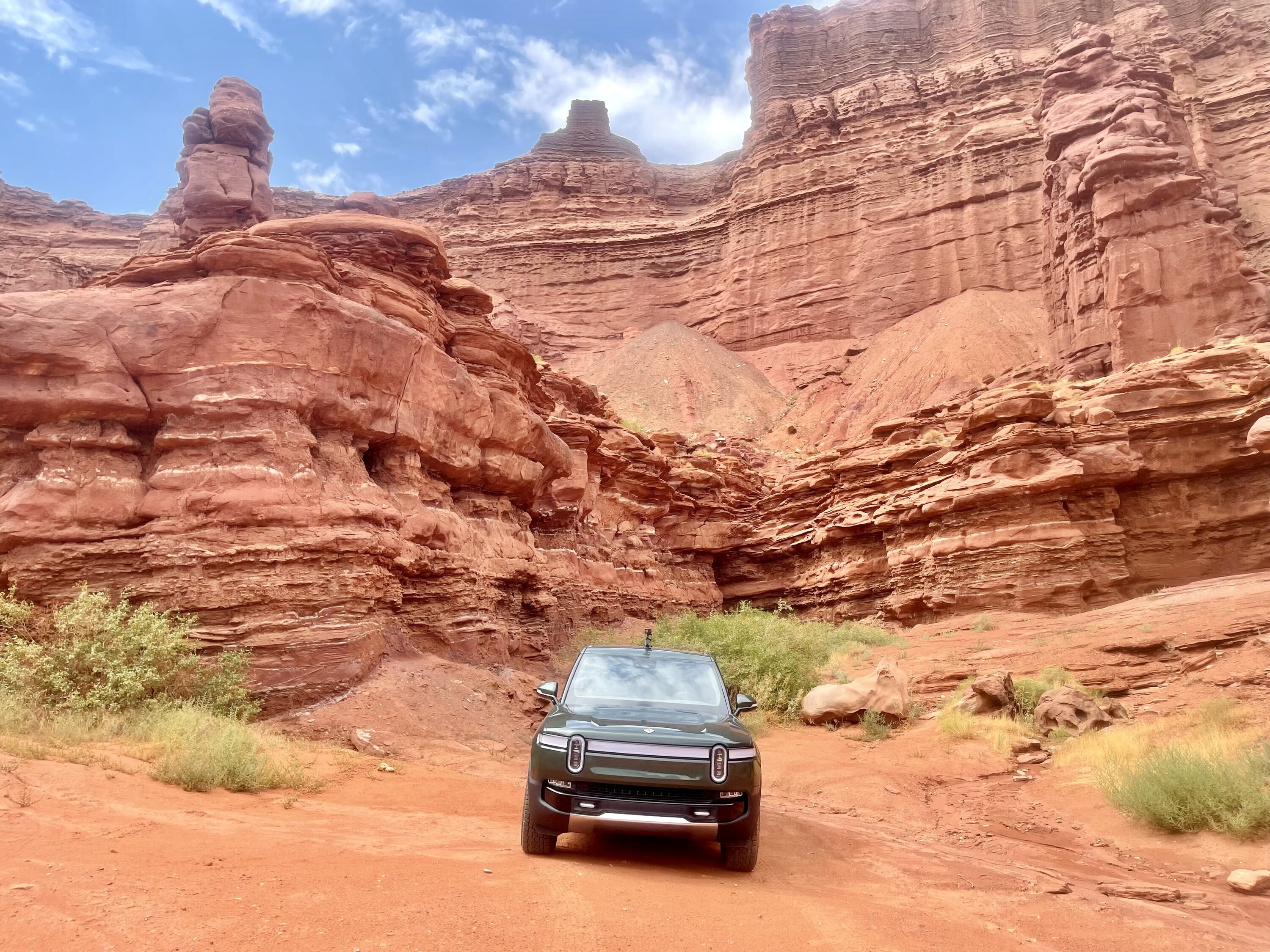 Rivian R1T R1S Exploring Moab with my R1T and dogs FullSizeRender