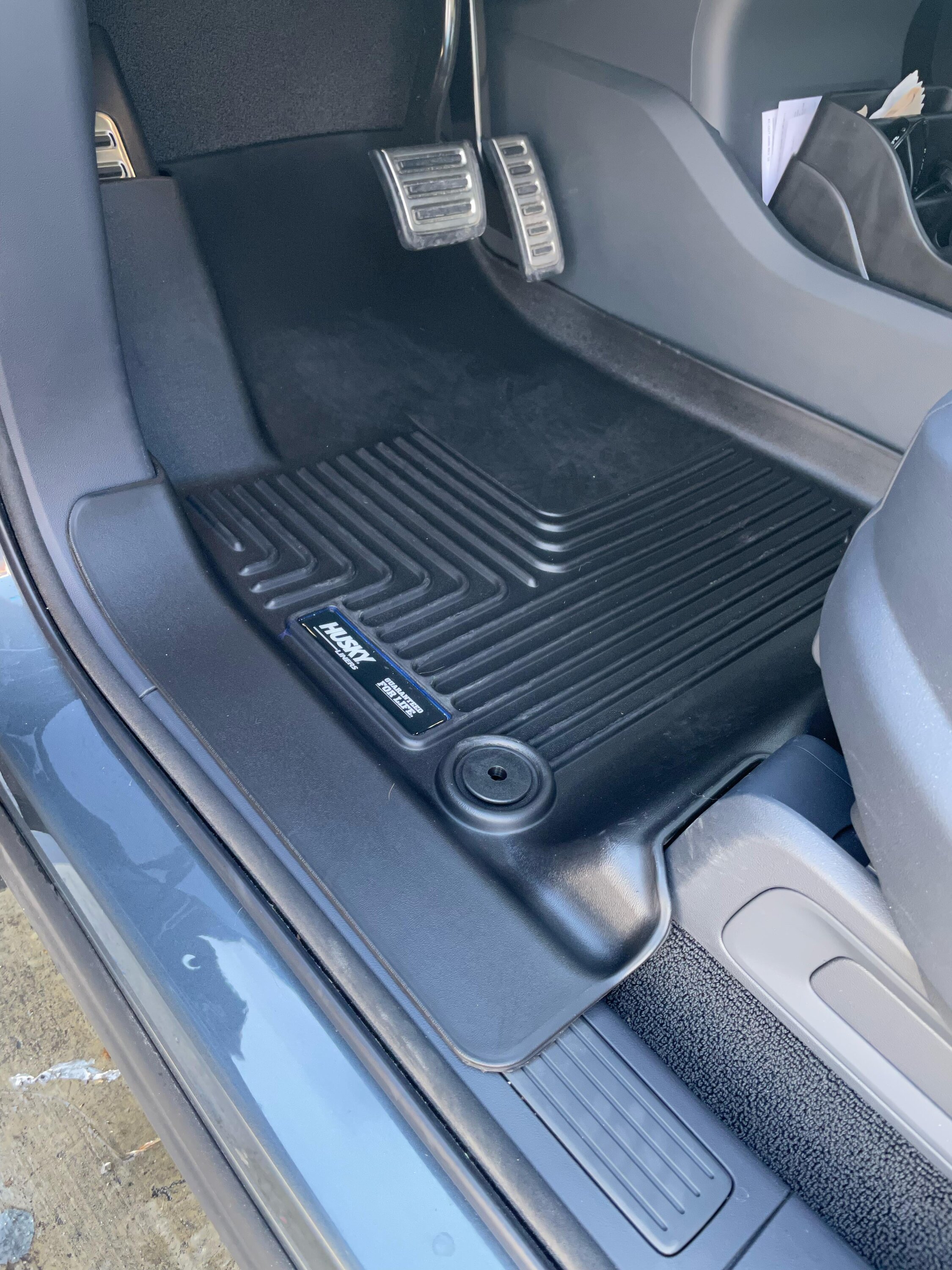 Rivian R1T R1S MidnightRivian 2023 Launch Edition R1S Delivery and Build Husky Floor Liners Rivian R1T photo 1
