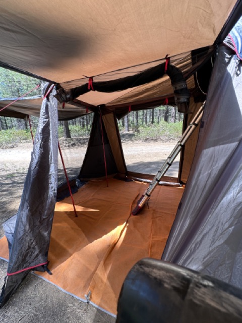Rivian R1T R1S iKamper Annex room tent - tested and recommended ikamper annex7