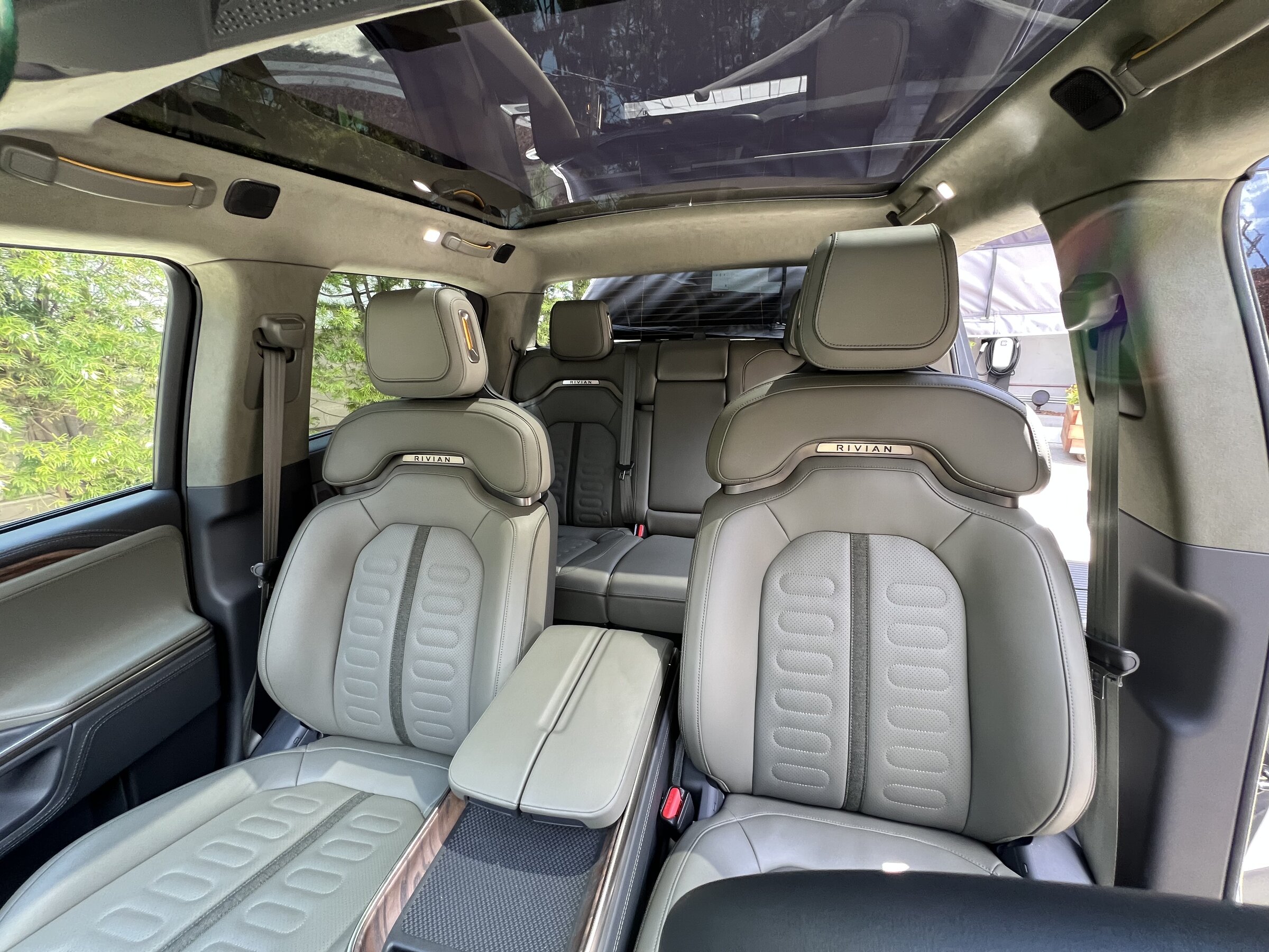 Rivian R1T R1S Forest Edge interior + other photos from Rivian Venice Hub IMG_1985