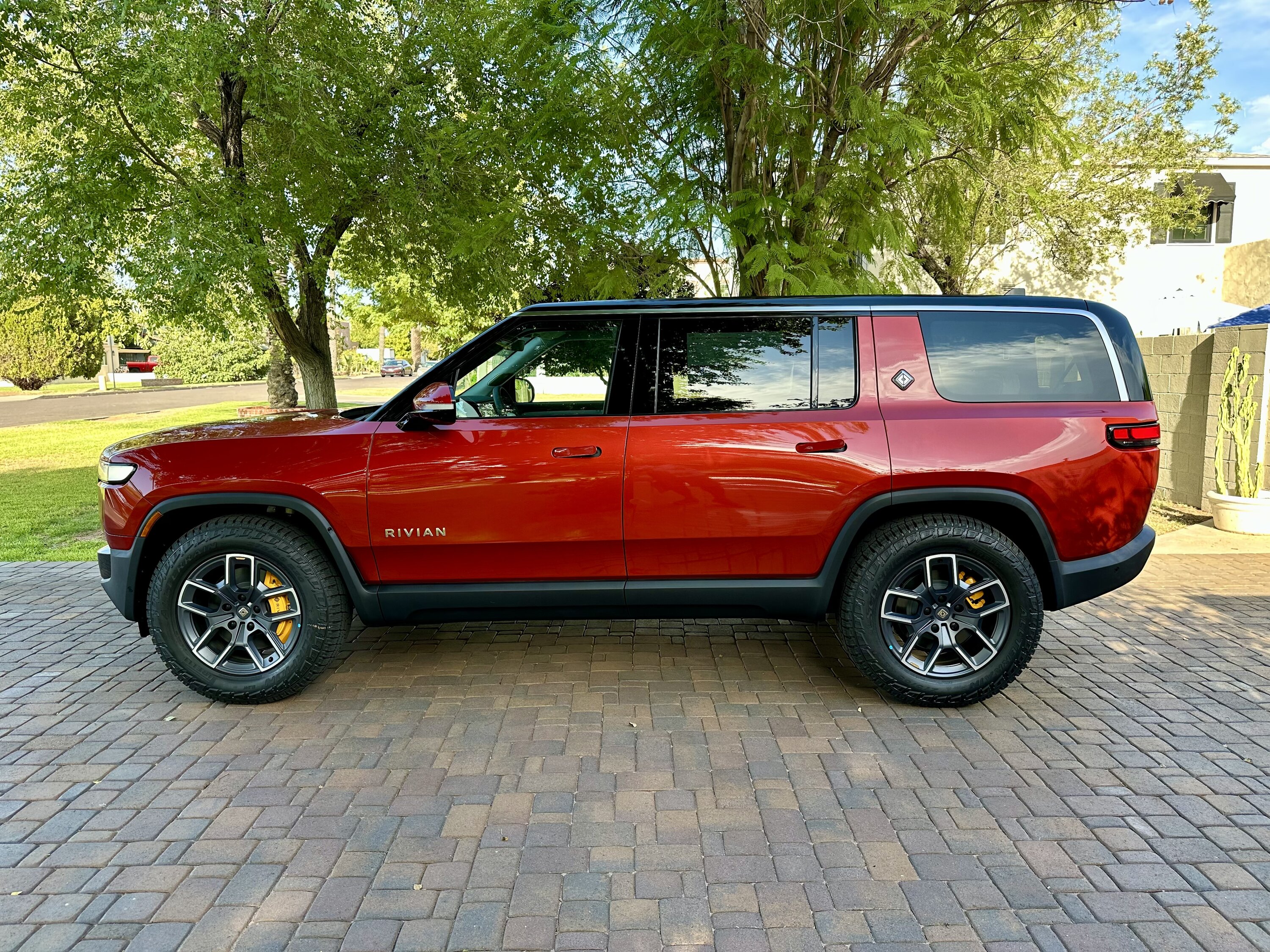Rivian R1T R1S R1S Red Canyon Matte PPF, Ceramic, Blackout, Tint, Sliders IMG_2742
