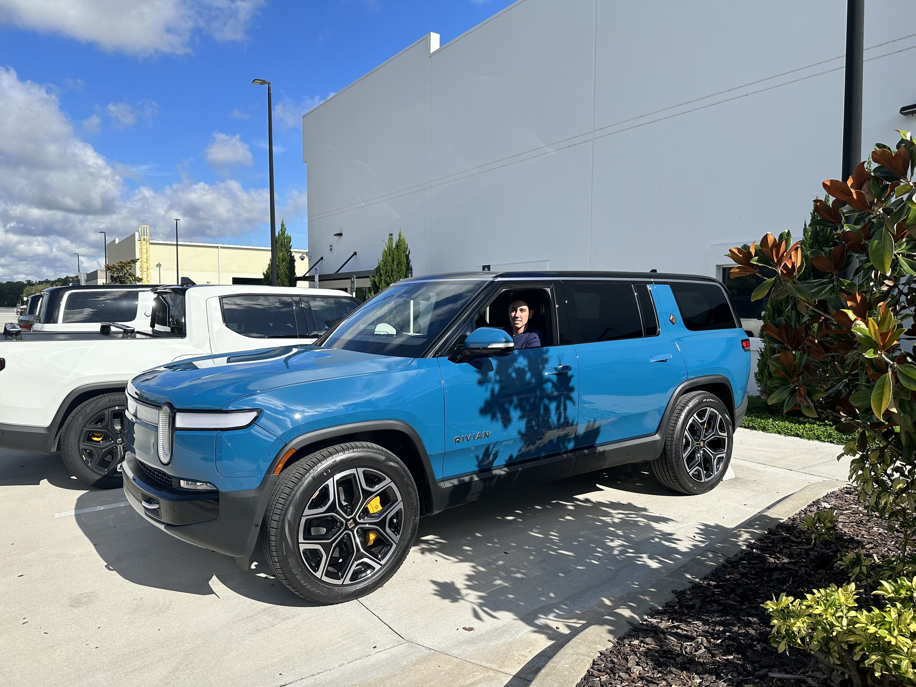 Rivian R1T R1S If you’re taking delivery… hope yours goes as well as ours did! IMG_2912