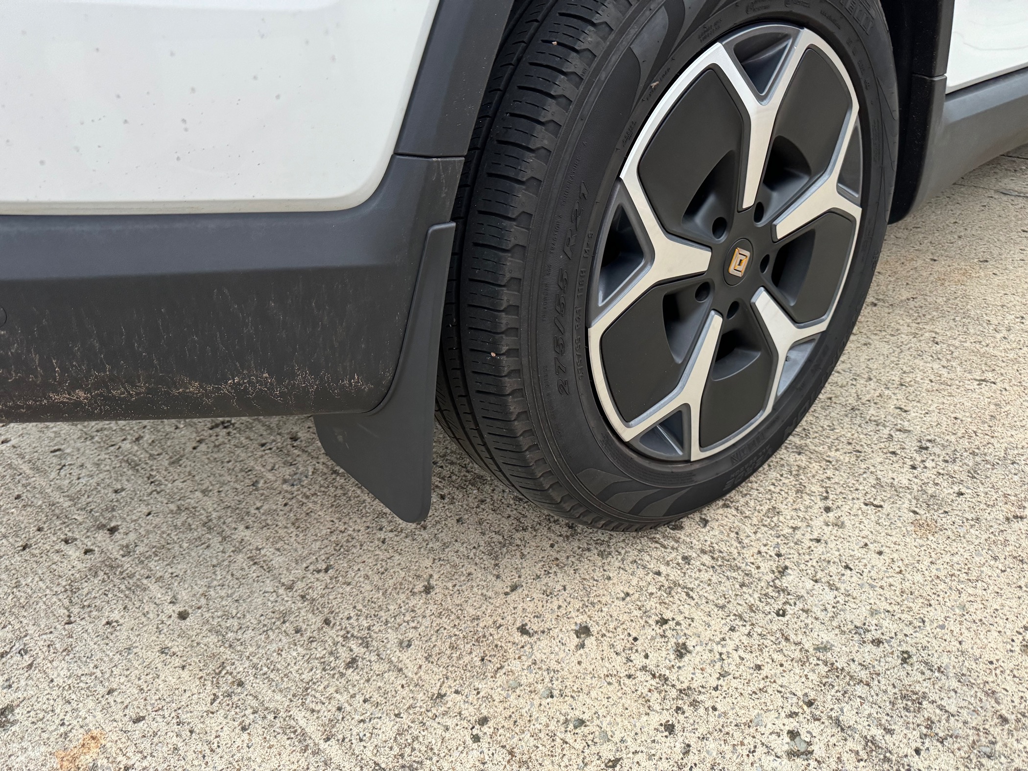 Rivian R1T R1S BestEvMod Mud Flaps for R1T Available Now IMG_3397