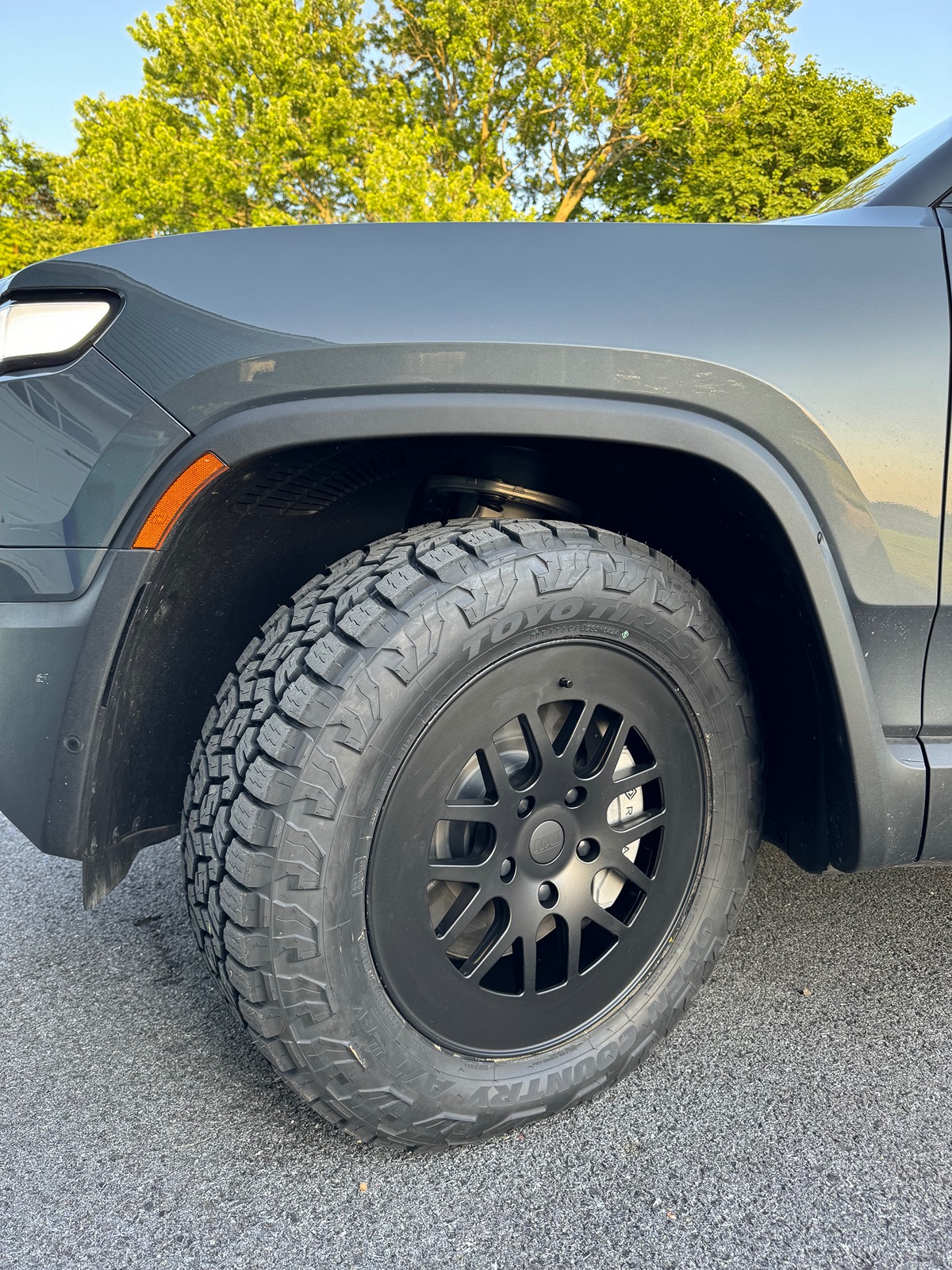 Rivian R1T R1S Toyo Open Country A/T EV tires mounted (will update over weekend test) IMG_5859