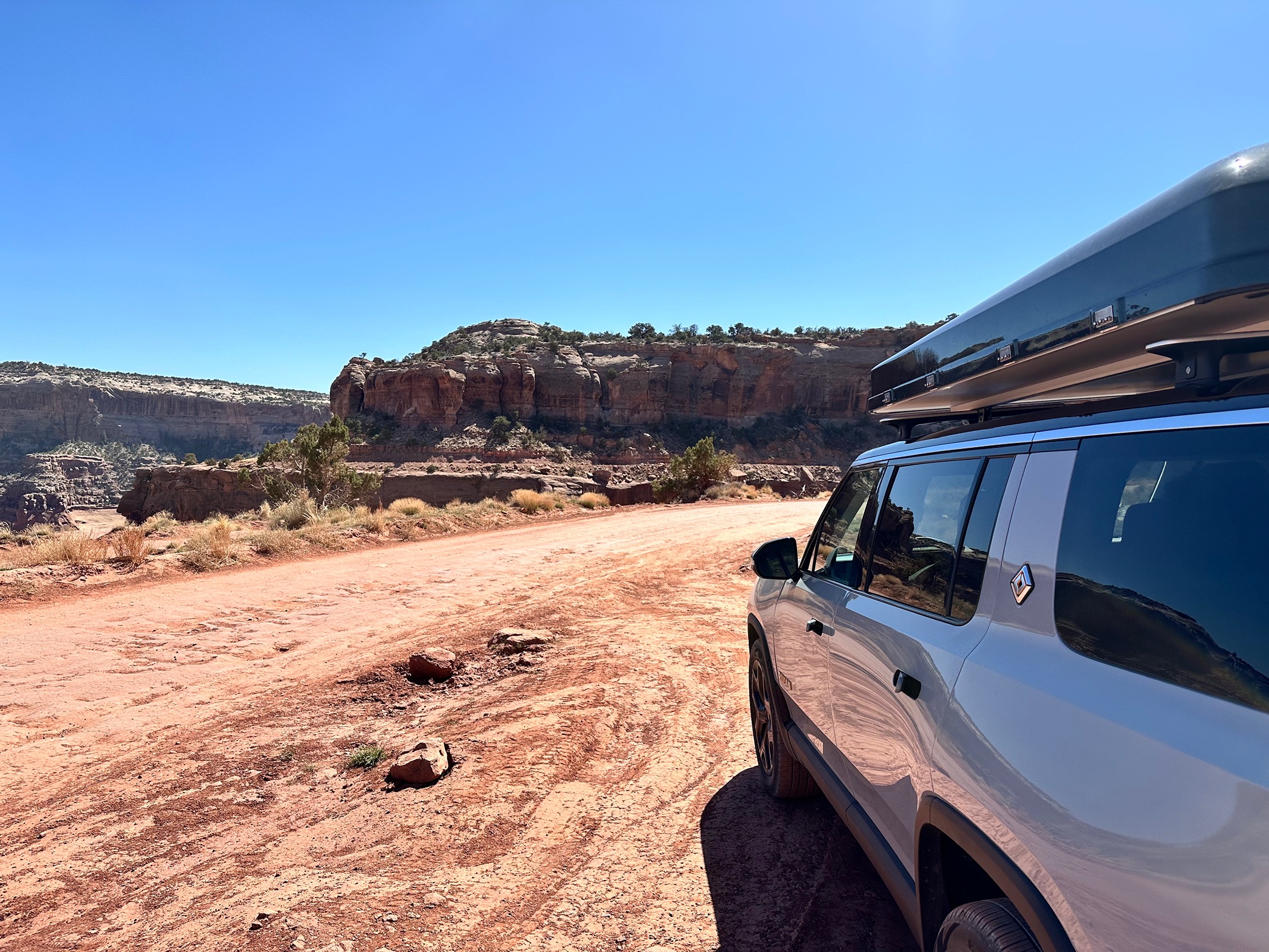 Rivian R1T R1S OC to Zion & Moab w/ Rooftop Tent on our R1S IMG_6547