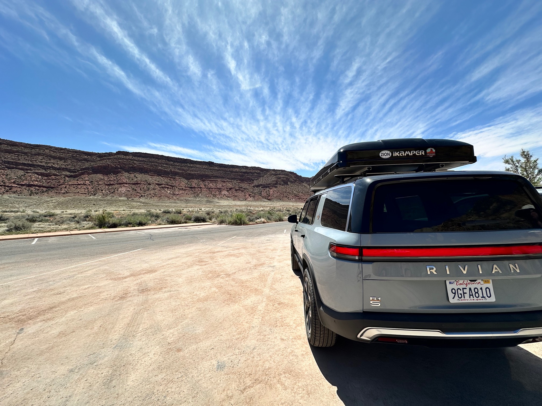 Rivian R1T R1S OC to Zion & Moab w/ Rooftop Tent on our R1S IMG_6643