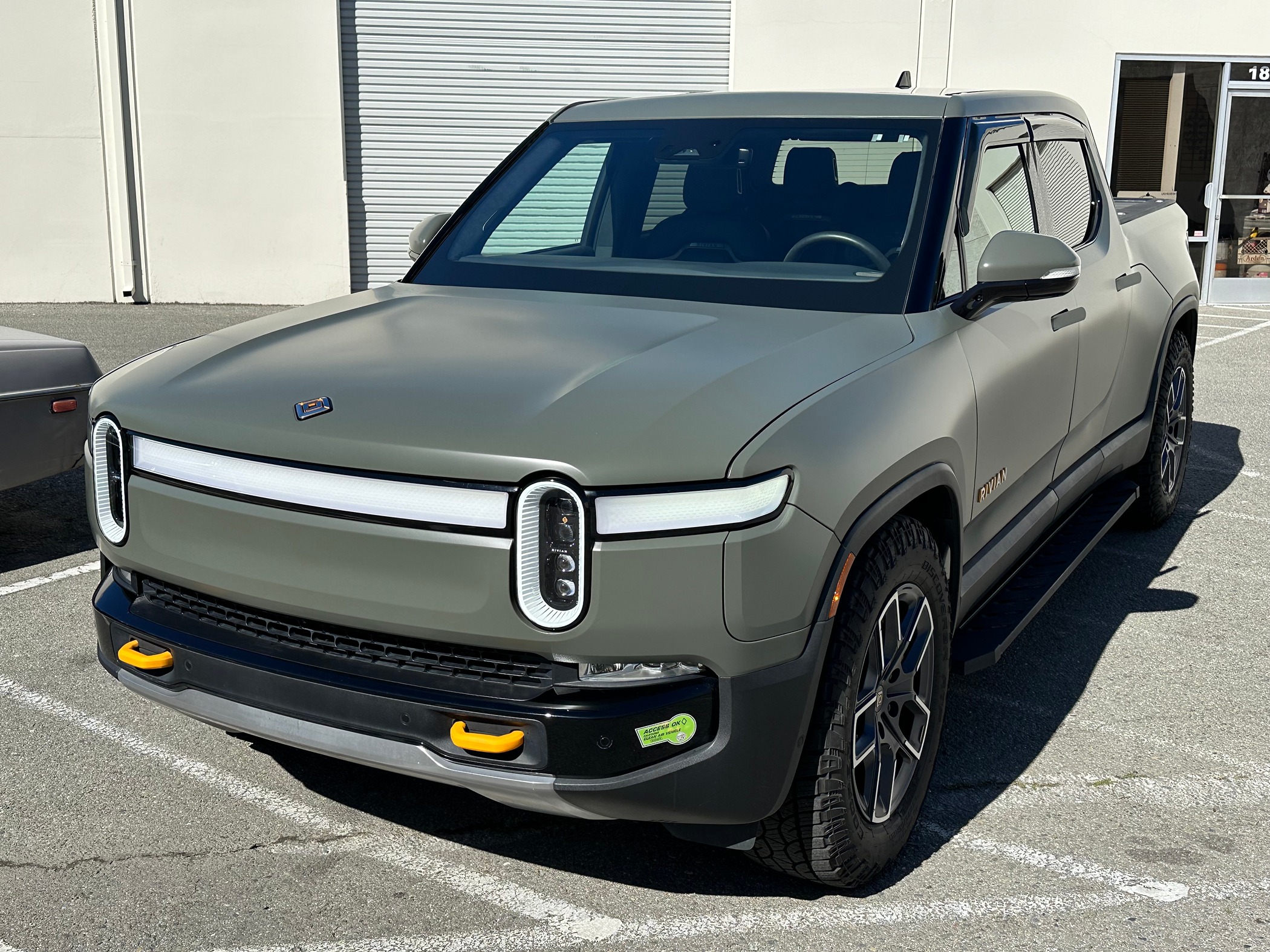 Rivian R1T R1S Folks that did matte/stealth/satin PPF, any regrets, lessons? IMG_7299