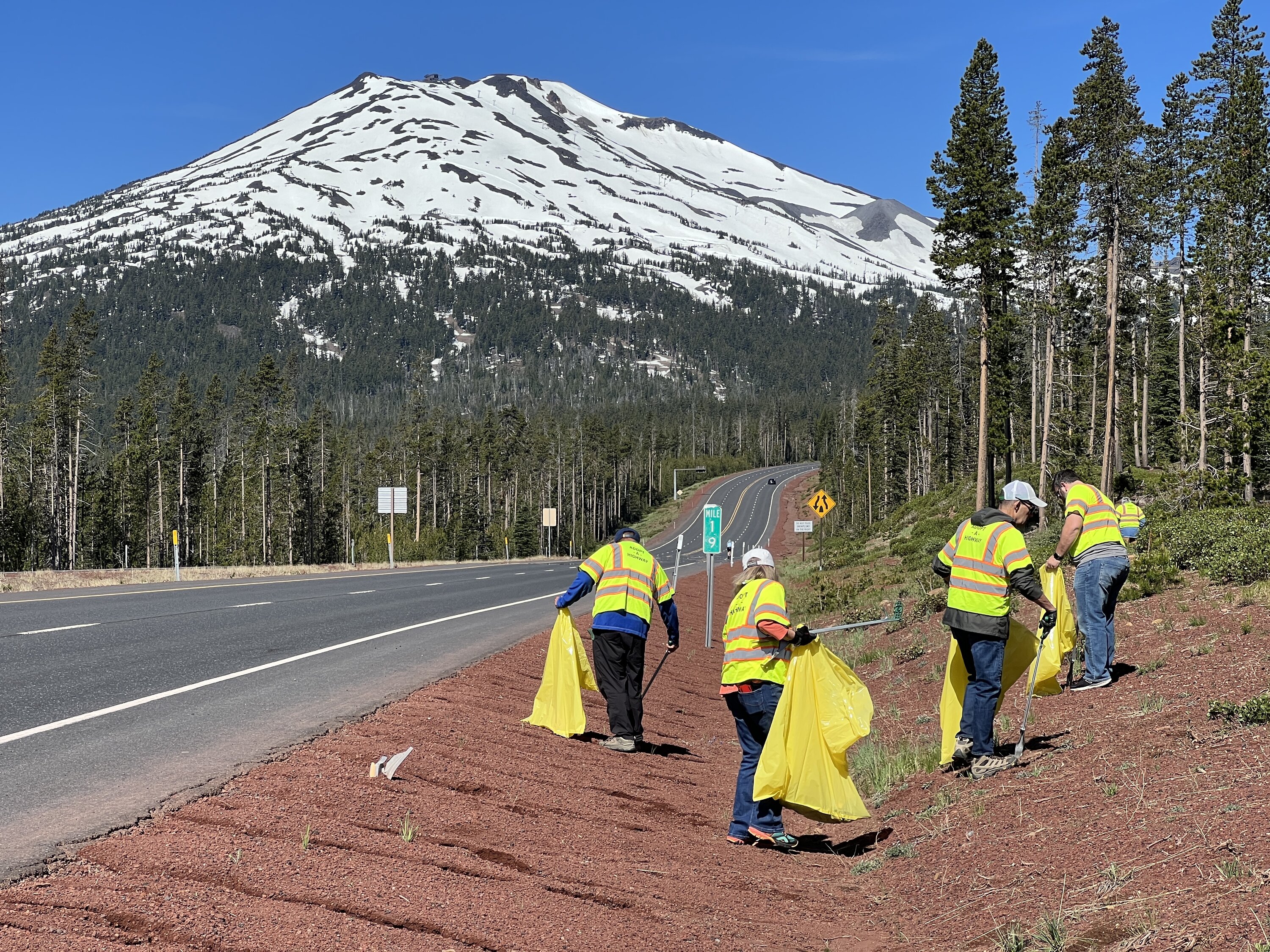 Rivian R1T R1S Keeping Central Oregon Beautiful: CORC’s first Adopt-a-Highway cleanup on the Cascade Lakes Highway IMG_9156