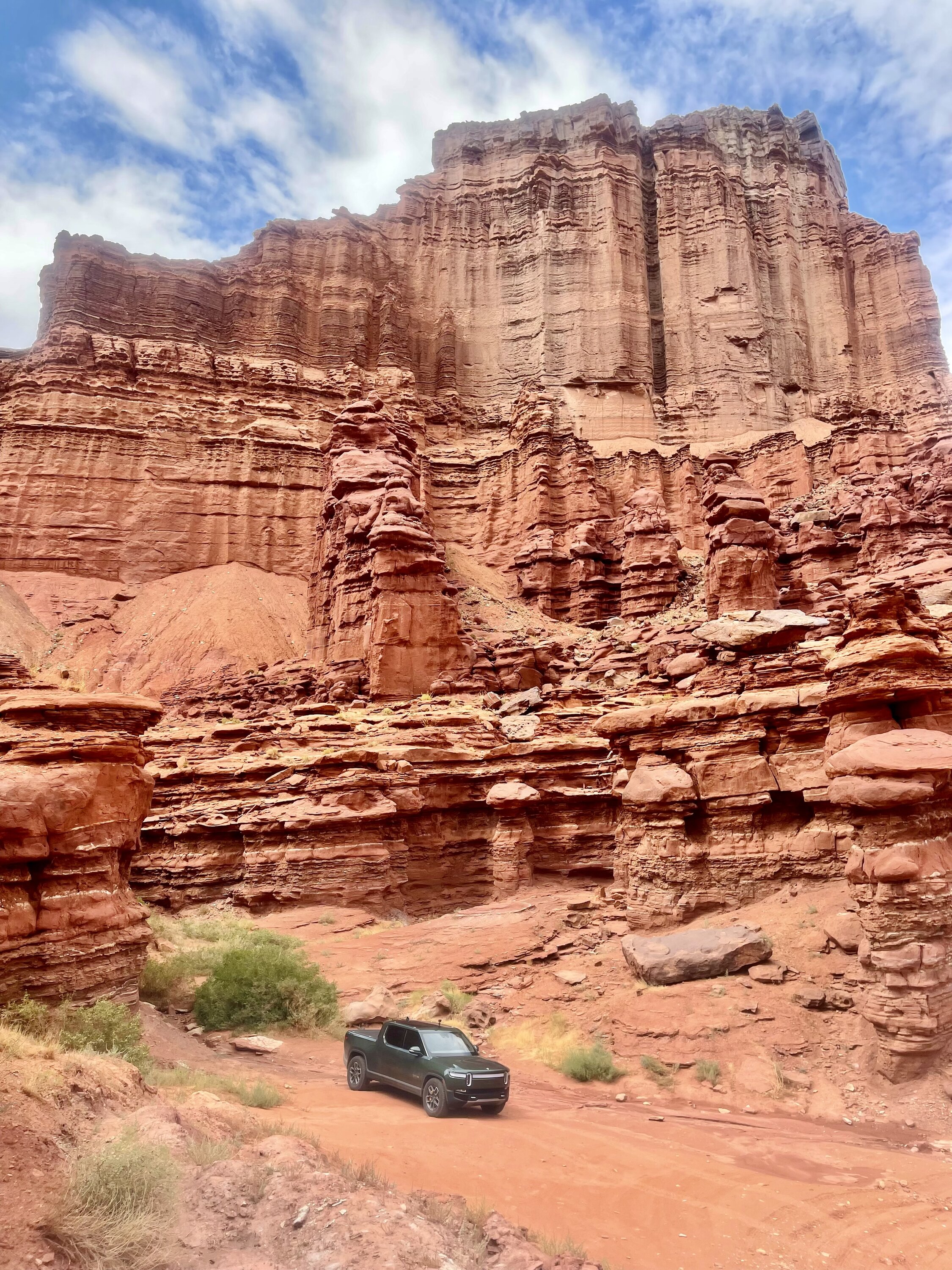 Rivian R1T R1S Exploring Moab with my R1T and dogs IMG_9759