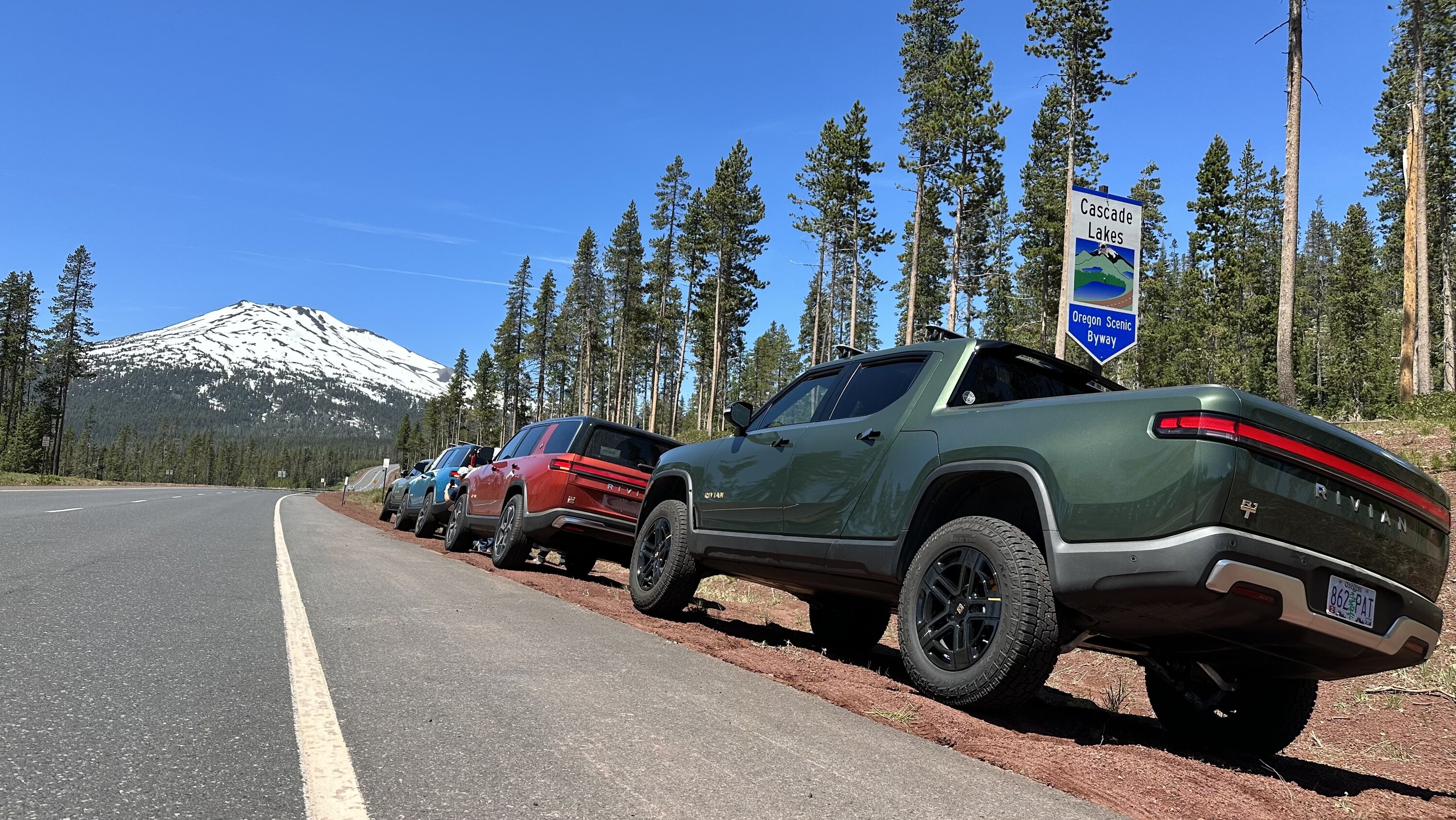 Rivian R1T R1S Keeping Central Oregon Beautiful: CORC’s first Adopt-a-Highway cleanup on the Cascade Lakes Highway IMG_9779