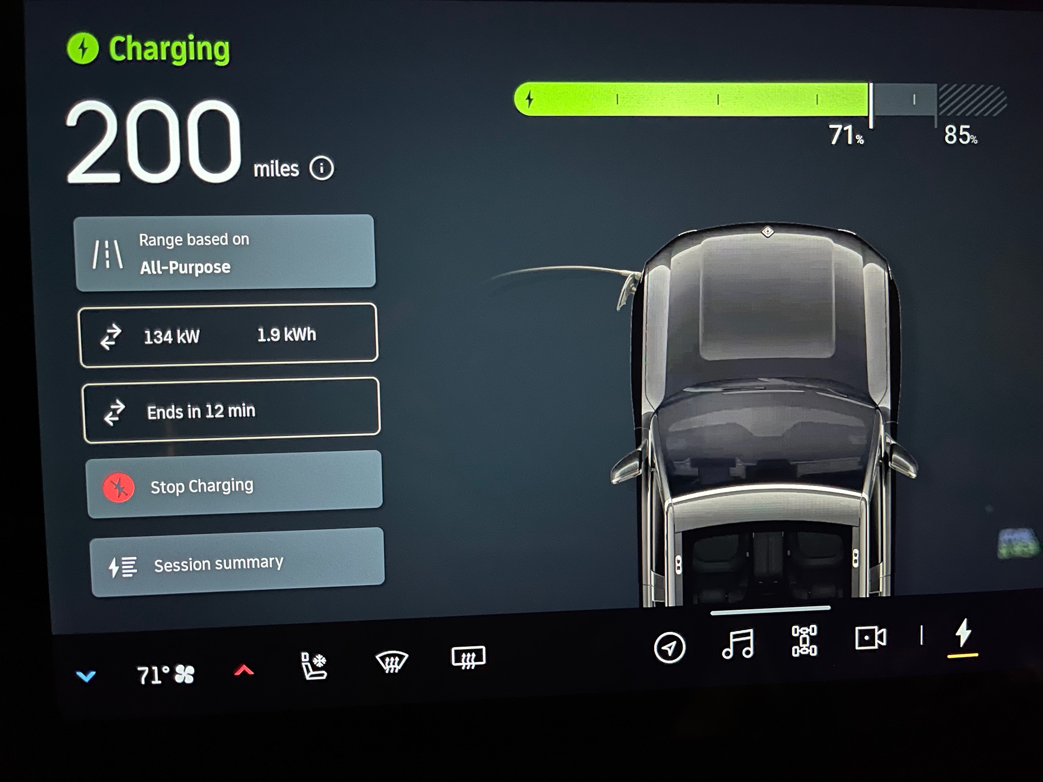 Rivian R1T R1S First Charge with A2Z NACS to CCS adapter (success!) IMG_9896