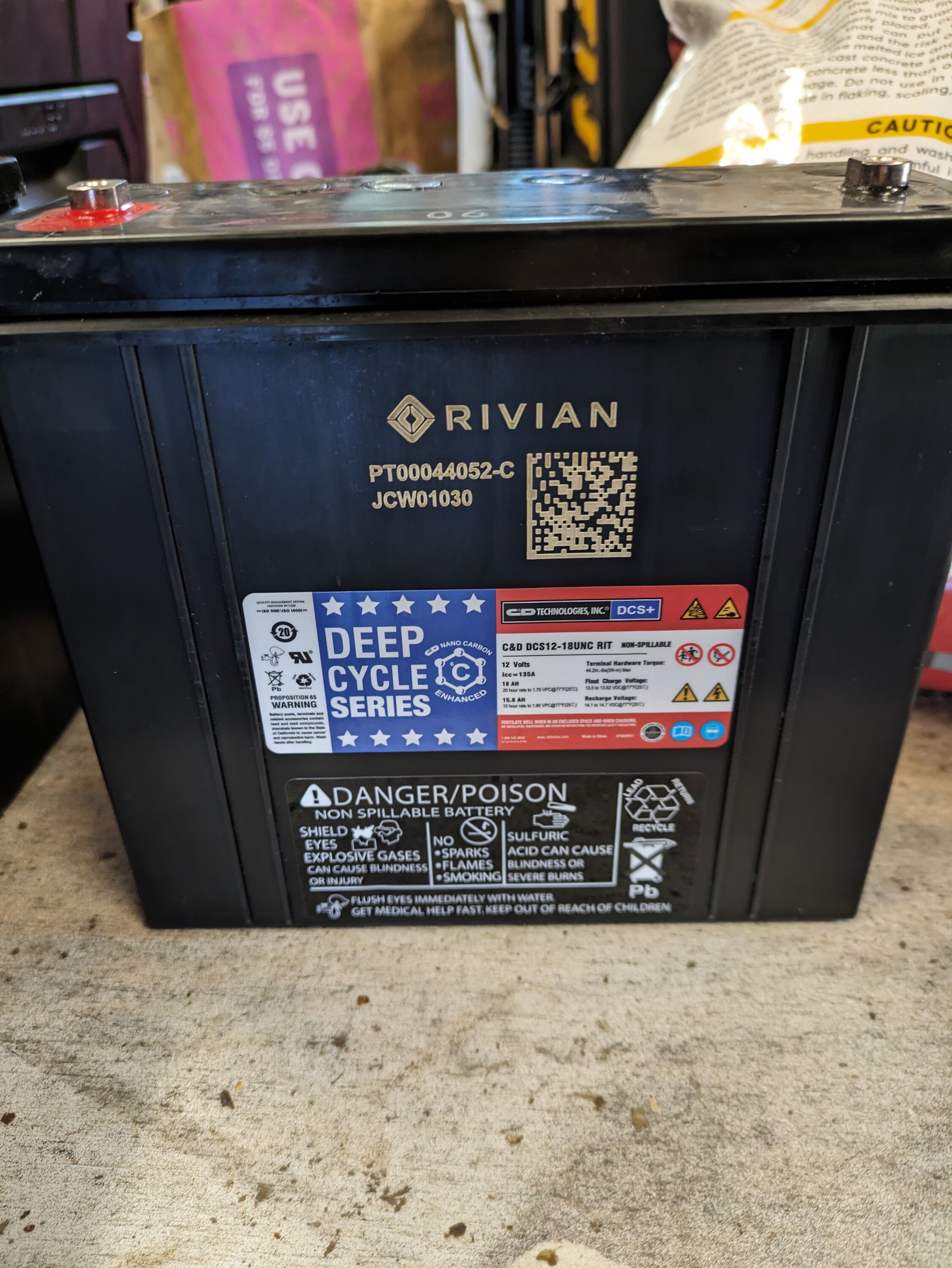 Rivian R1T R1S "New" 12V Battery Jump Start process update from Rivian PXL_20240223_203921727