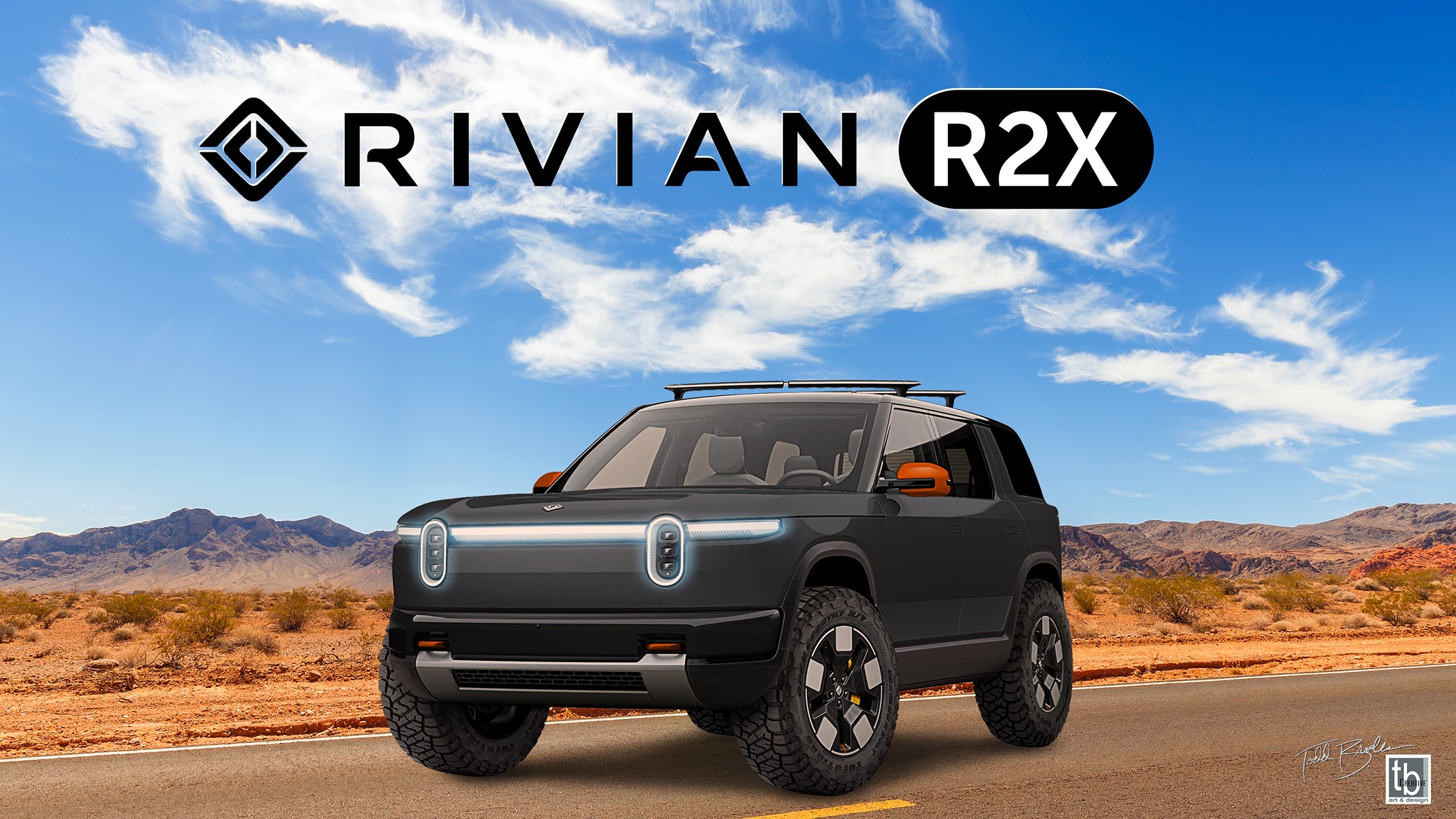 Rivian R1T R1S R2 Colors Preview Images 🎨 Rivian-R2X-TBCreative-BKGs-R01