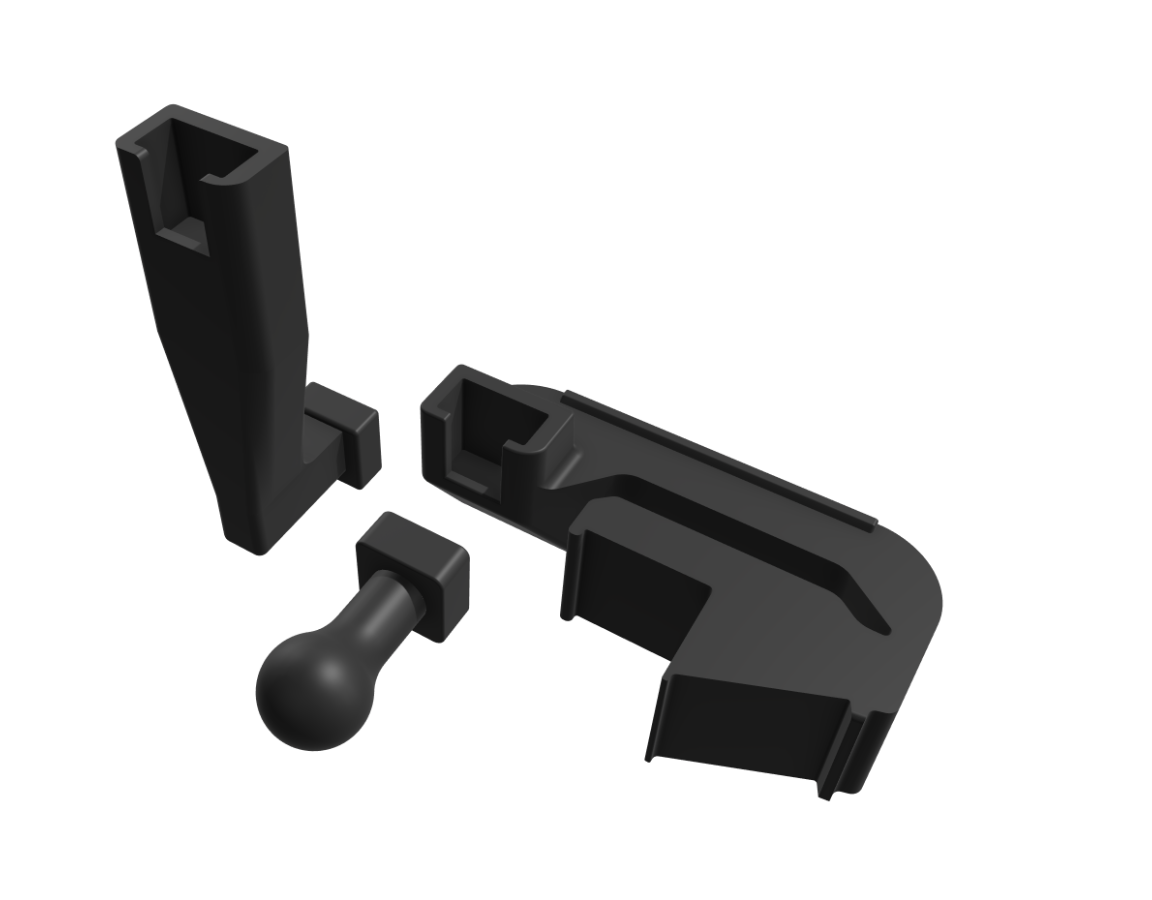 Rivian R1T R1S New: Snap-on dashboard phone mount & Slidable armrest half-tray Screenshot 2024-04-30 at 10.32.00 PM