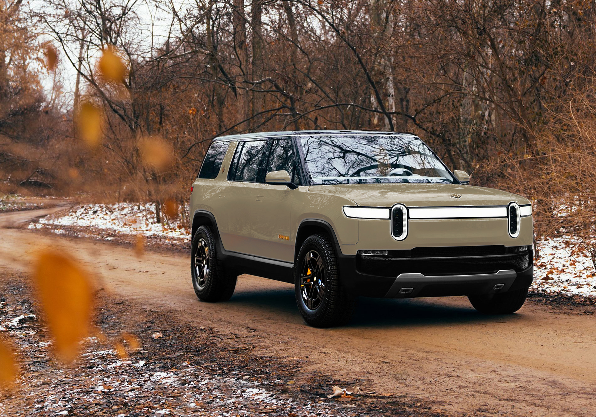 Rivian R1T R1S Unofficial color thread for R1S (with renderings) Tan-Rivian-R1S-SUV