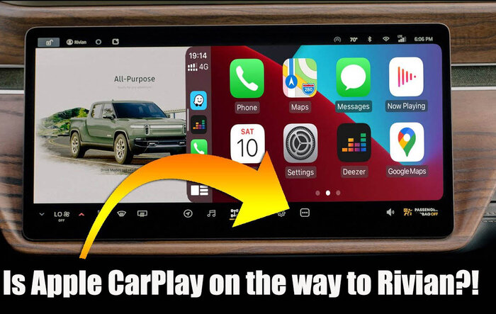 CarPlay discussion with Rivian CS: company is working with Apple and it's a priority