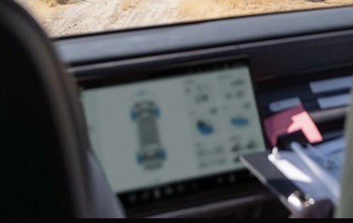 New off-road screens coming soon? Spotted on Rivian Rebelle Rally 2023 page
