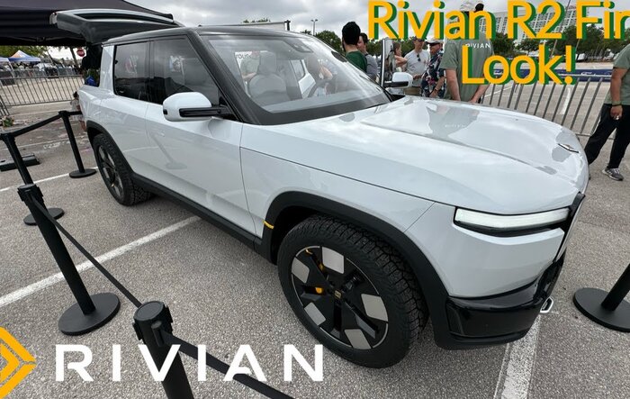 My First Time Seeing The Rivian R2 @ Electrify Expo Orlando! Including Pictures!!