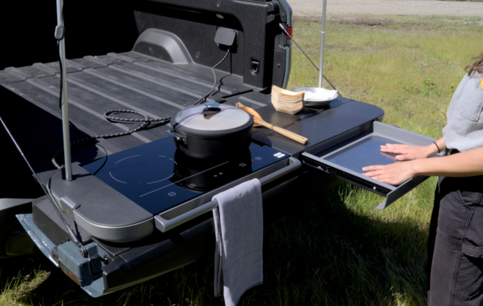 New official Travel Kitchen is coming! See it at Rivian Launch Mode Event