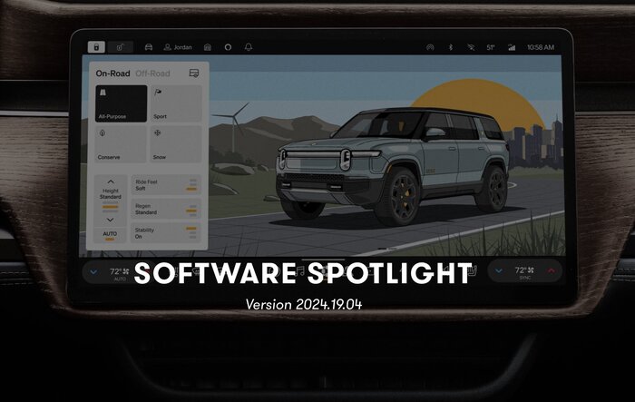 Official Rivian Story: SOFTWARE SPOTLIGHT Version 2024.19.04