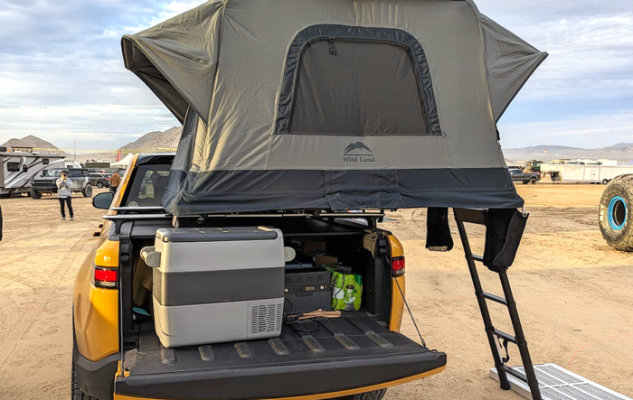 Air Cruiser - The Ultimate Rooftop Tent for Rivian Owners, Now Back in Stock with a Special Discount!