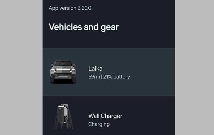 Rivian iOS app 2.20 is out!