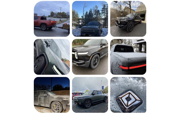 ➡️🗳️VOTE APRIL'S REALWHEELS EV RIVIAN OF THE MONTH (RWCev ROTM) HERE!