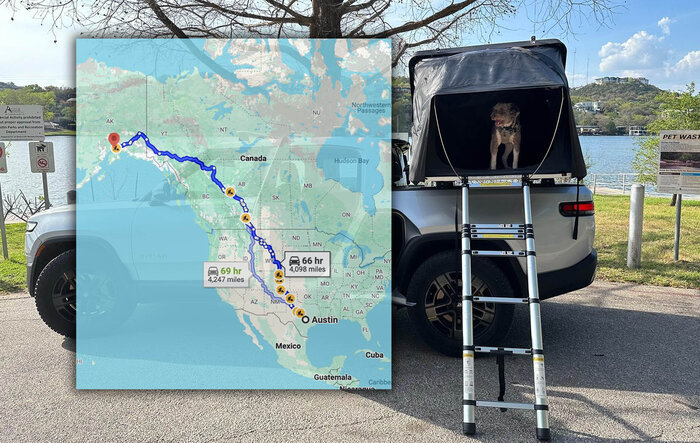 Austin to Anchorage in my R1T [trip updates coming]