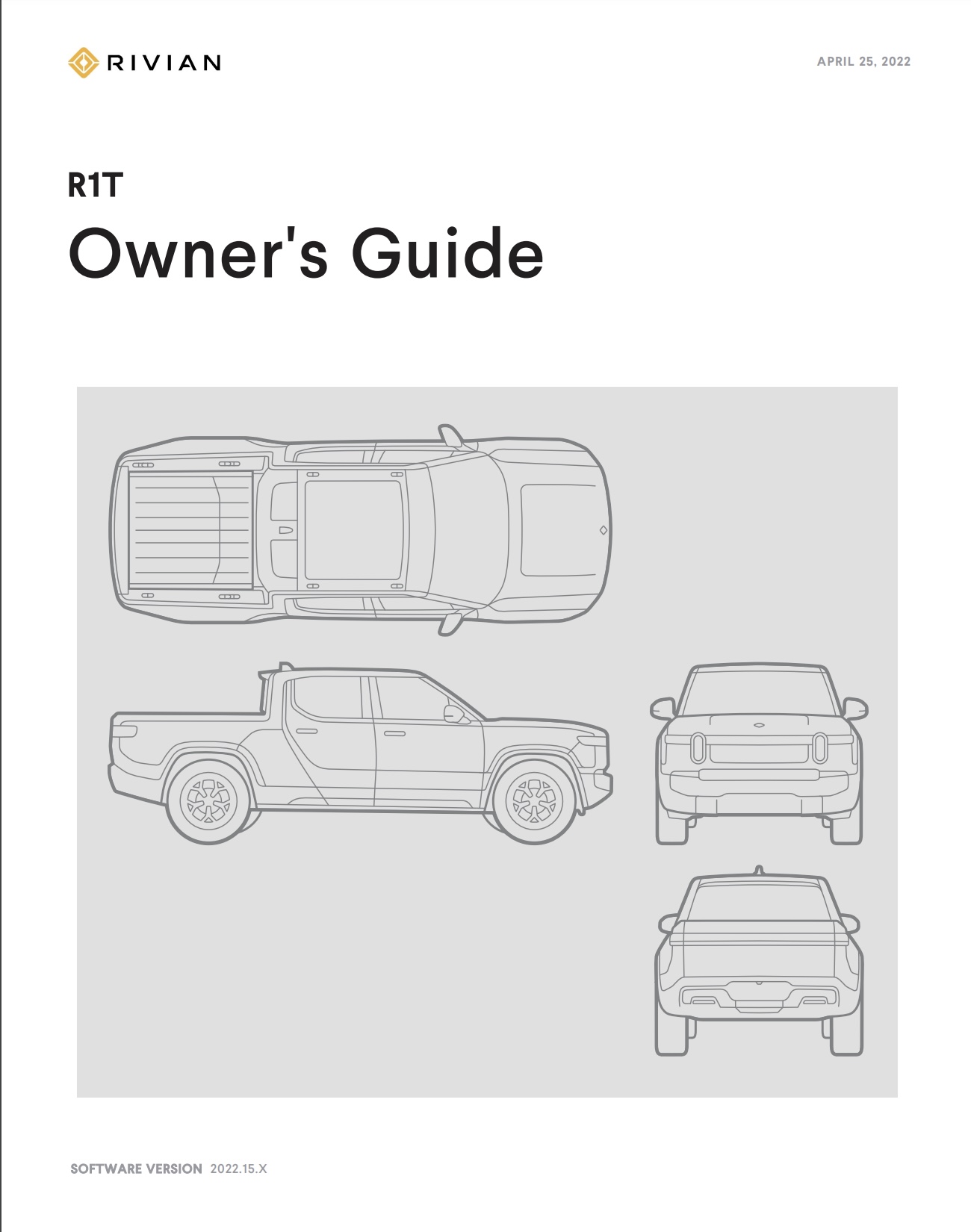 R1S Owners Guide Manual Available! 📒 (August 22, 2022) | Rivian Forum ...