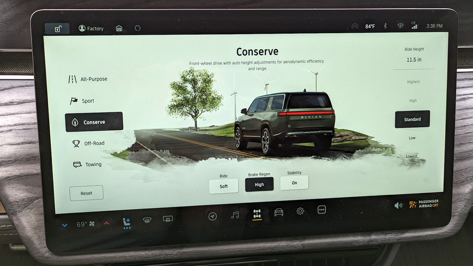 Rivian Conserve Mode