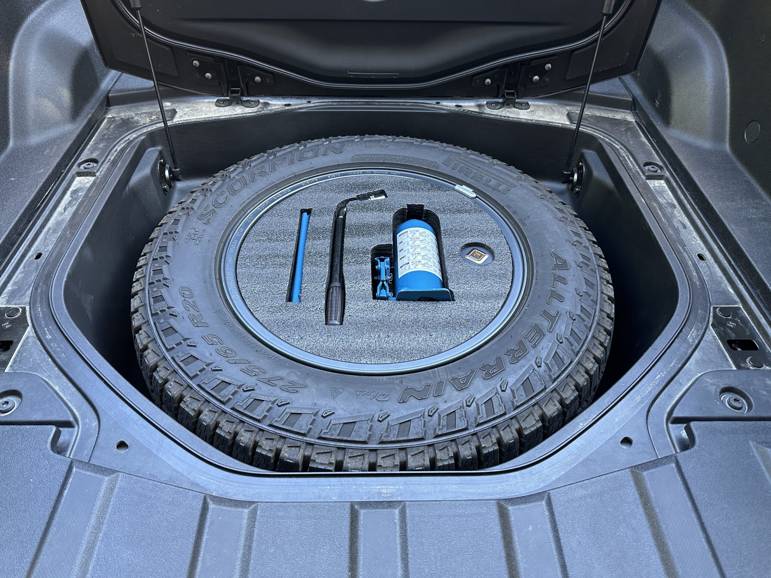 My DIY Spare Tire Kit Rivian Forum R1T R1S R2 R3 News, Specs