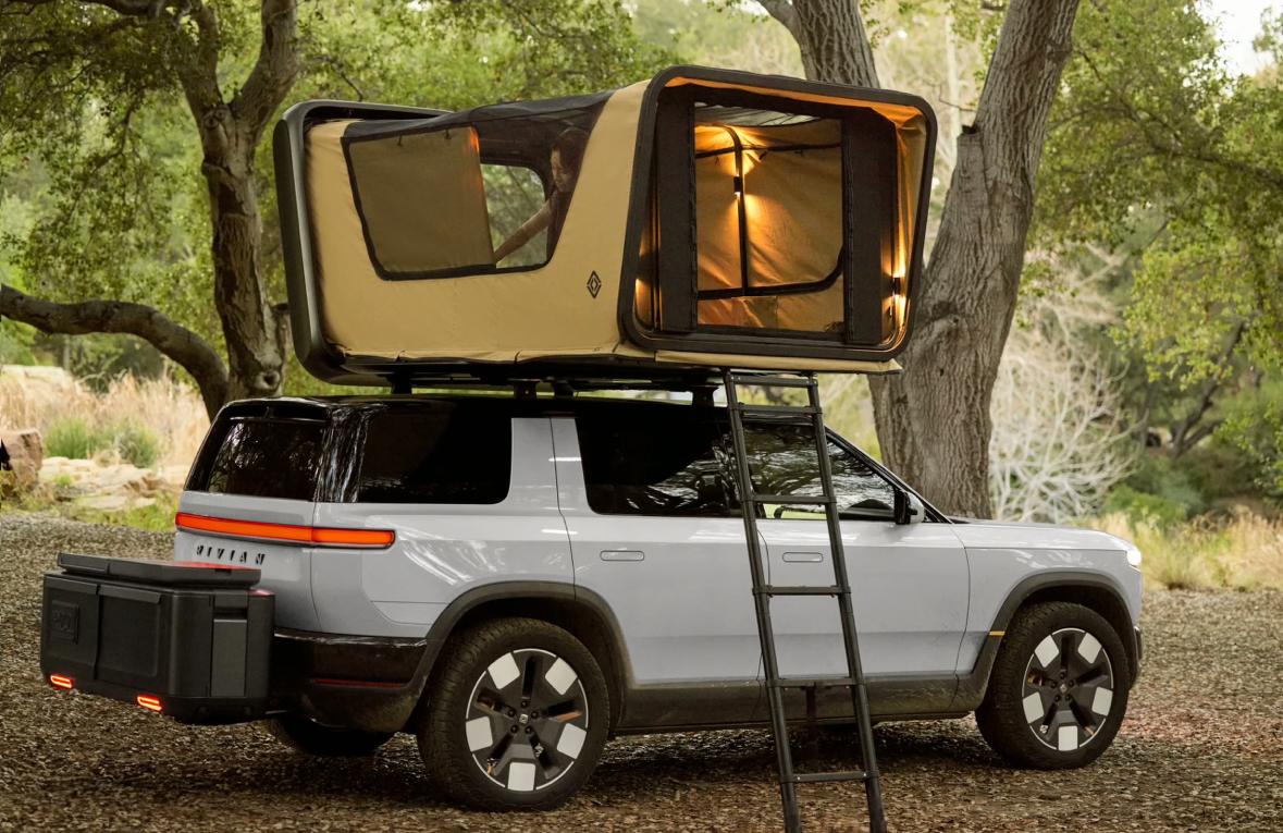 R2 R3 Rooftop Tent Rtt By Rivian First Looks ⛺️ Rivian Forum R1t R1s R2 R3 News Specs